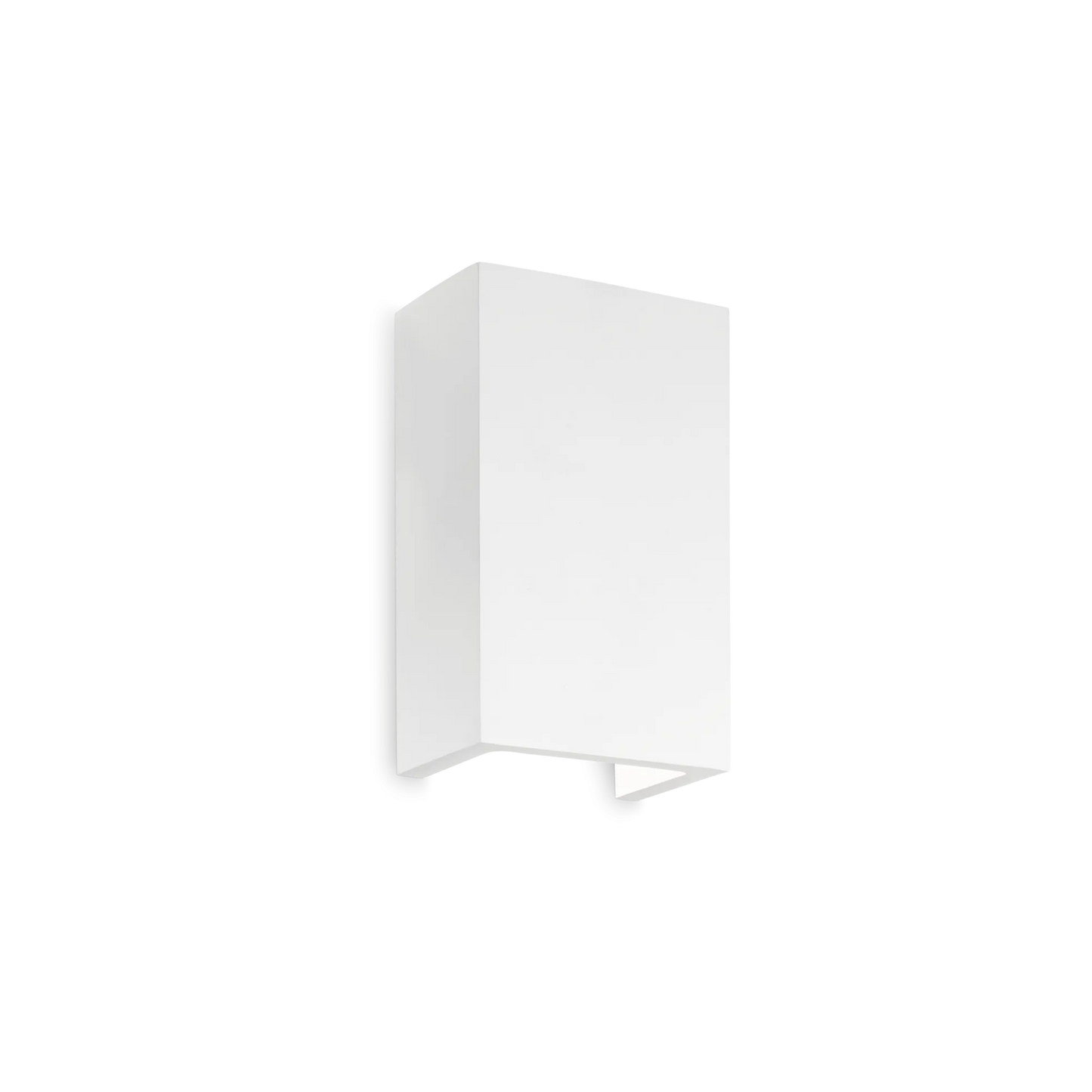 Gypsum Paintable Wall Light