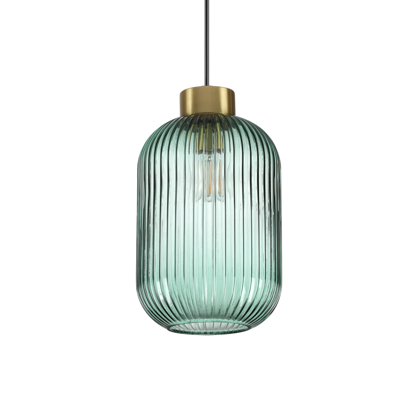 Menta Large 1 Light Glass Pendant