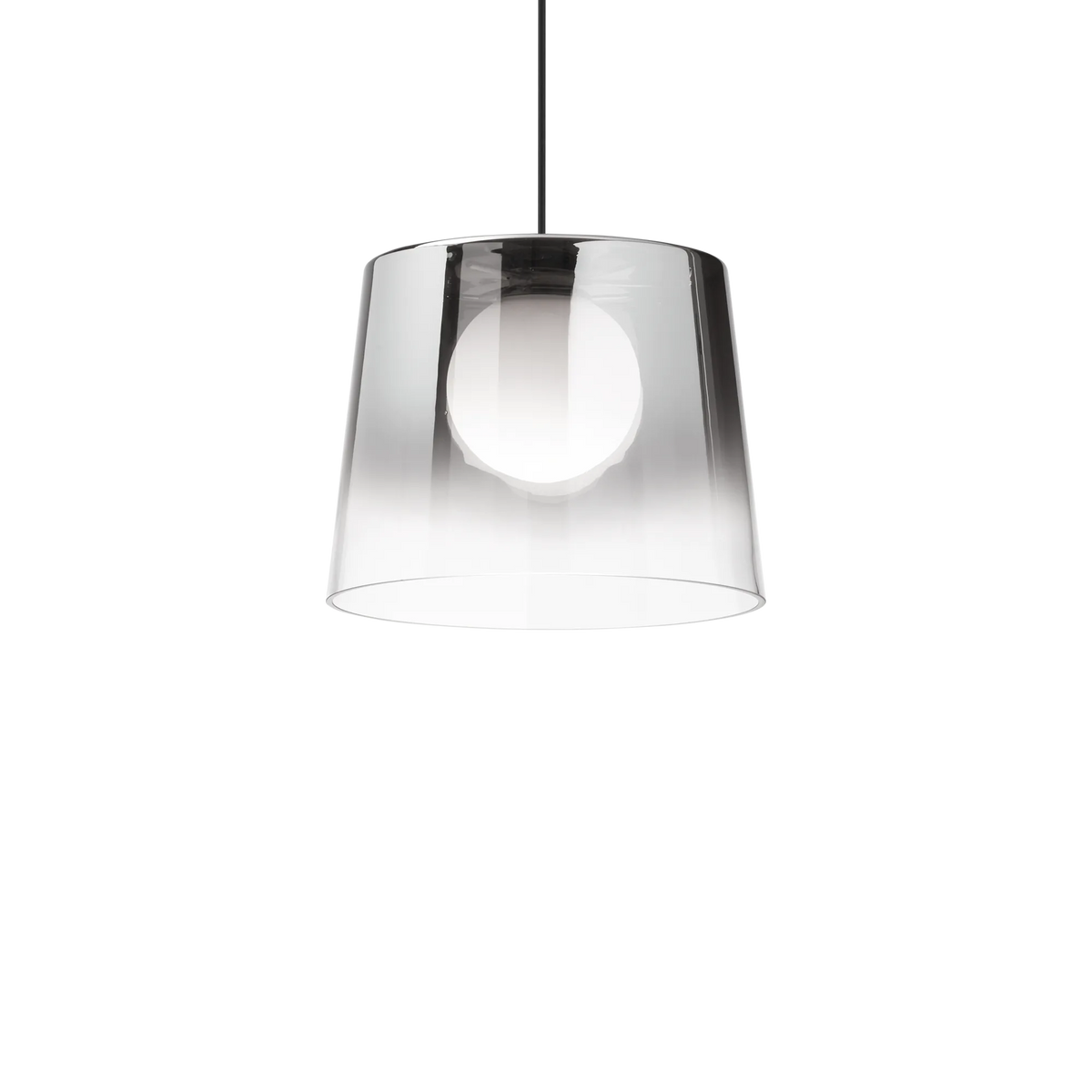 Smoked Fade 1 Light Pendant