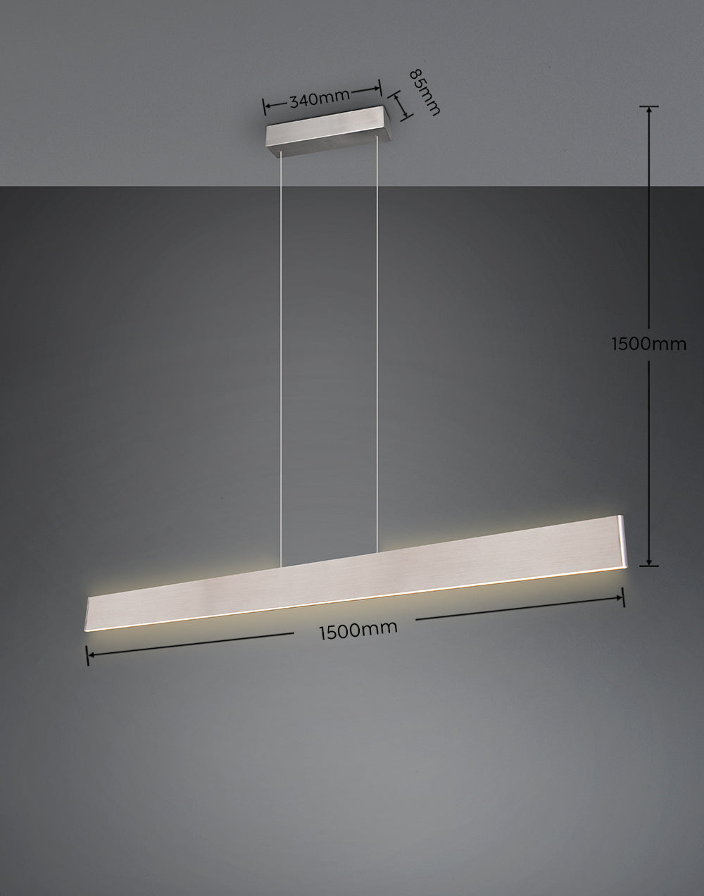 Donegal LED Linear Pendant