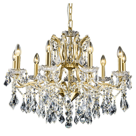 Madrid 9 Light Crystal Chandelier