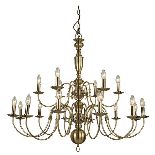Flemming 18 Light Two-tier Chandelier