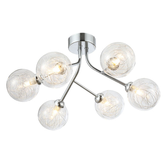 Nessa 6 Light Ceiling Light