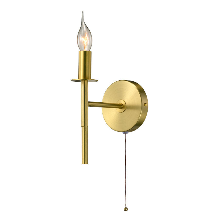 Cara Matt Brass Wall Light