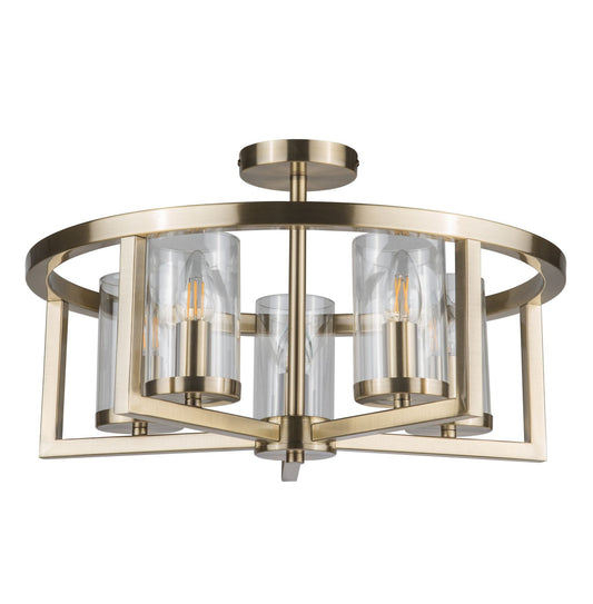 Costel 5 Light Semi Flush