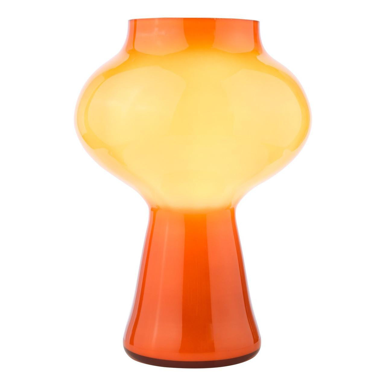 Chris Orange Glass Table Lamp