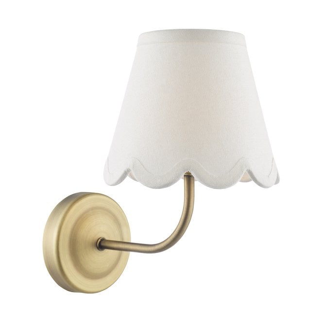 Nava Matt Brass LED Rechargeable Wall Light