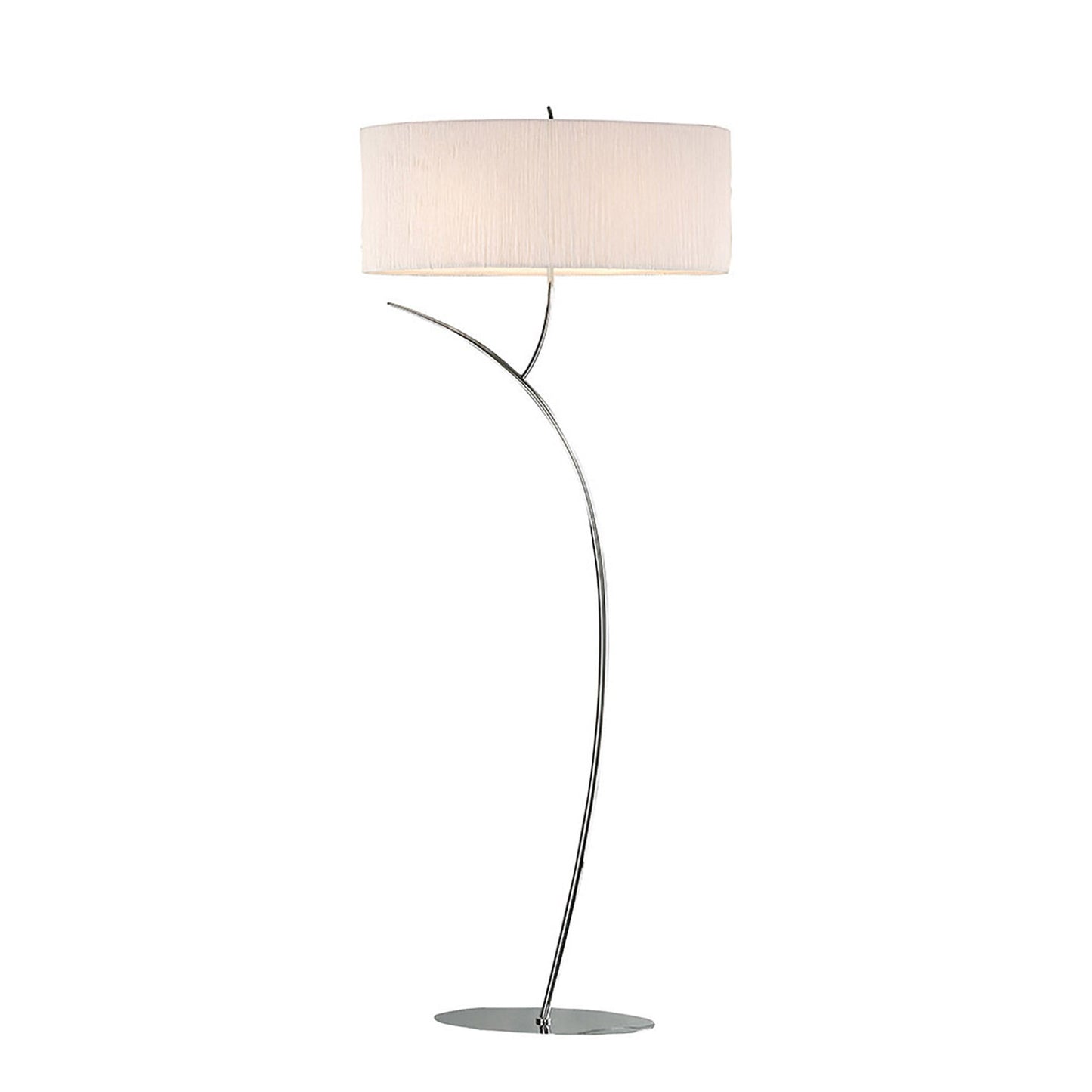 Eva Chrome Floor Lamp