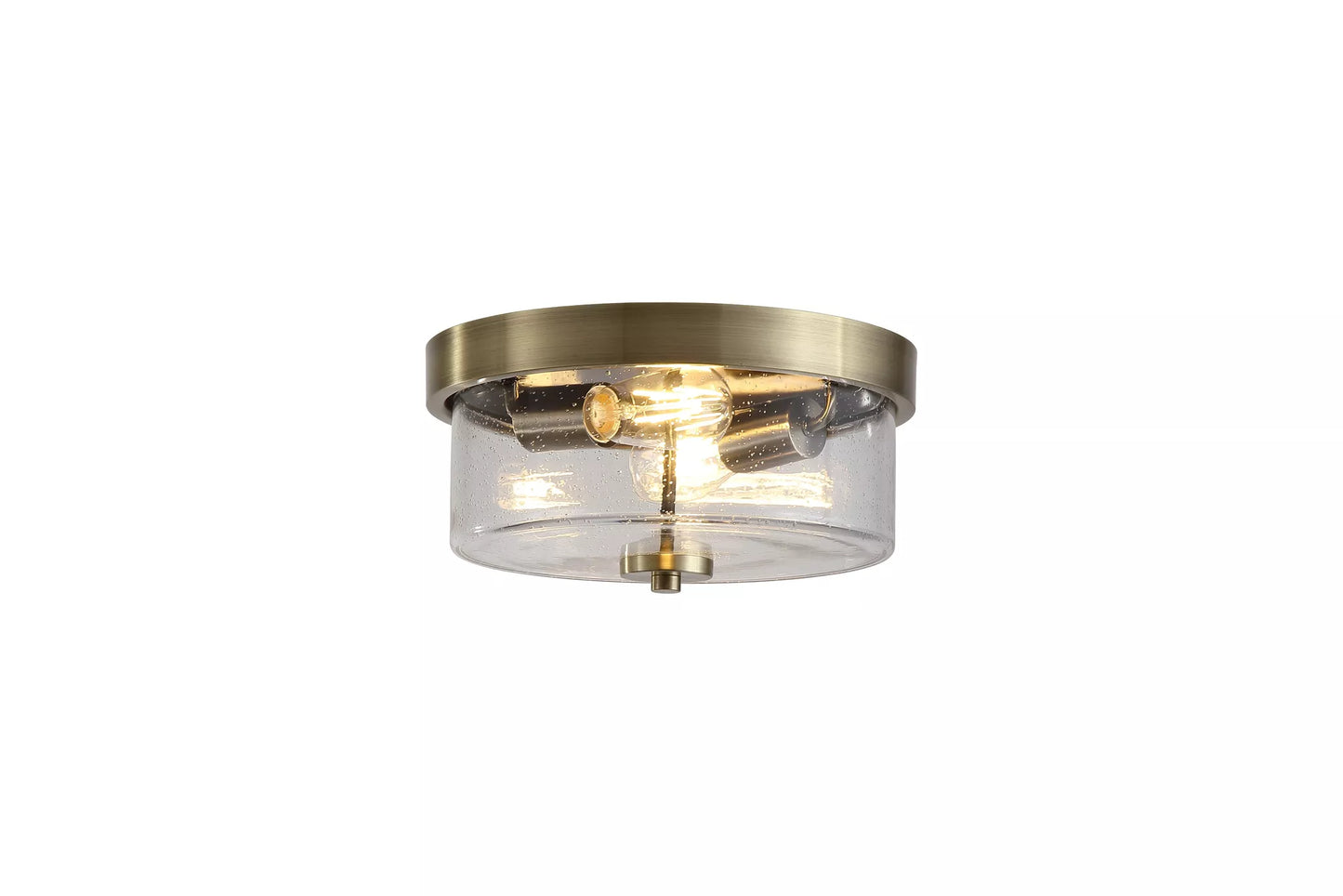 Port 2 Light Flush IP44 2 Light Ceiling Light