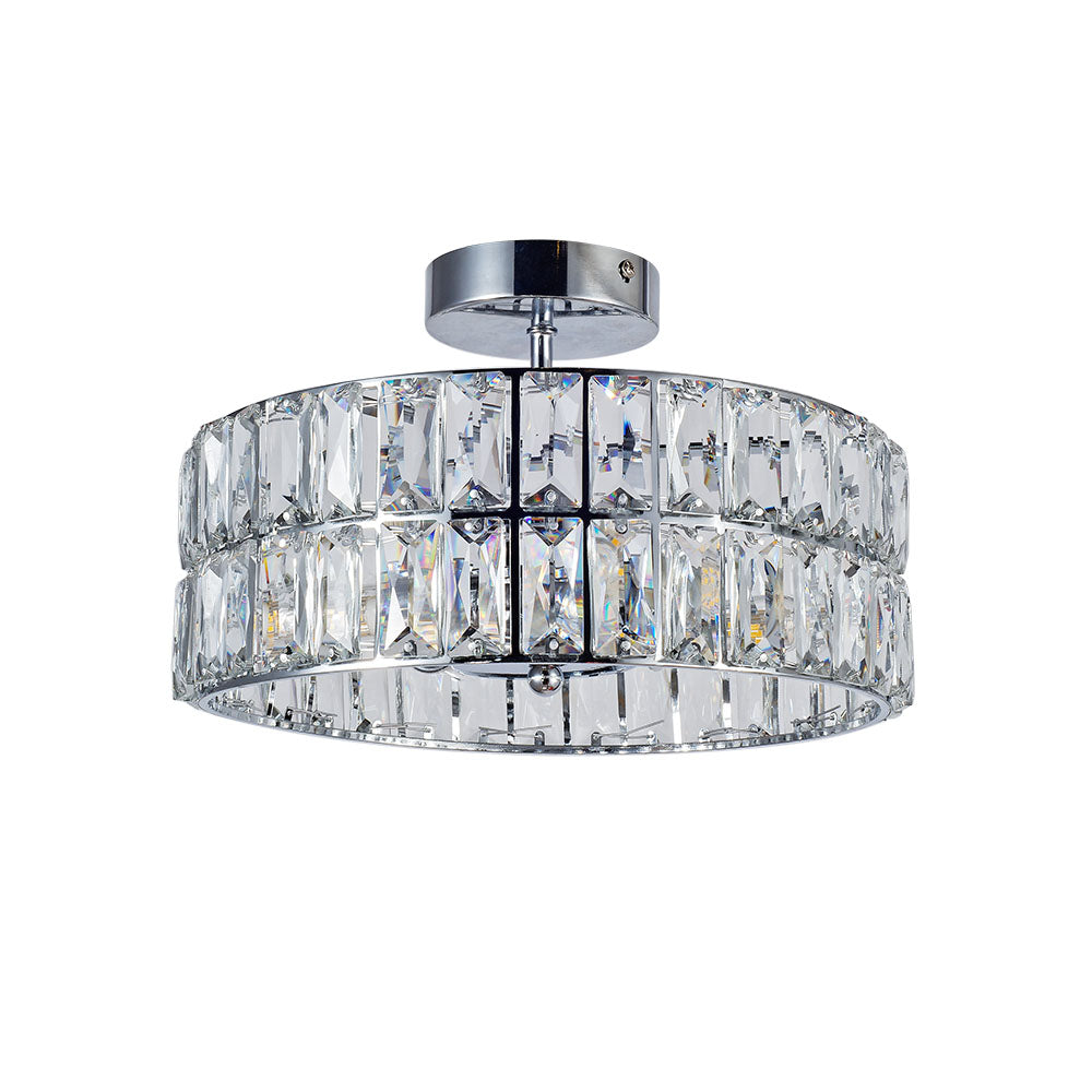 Holly 4 Light Bathroom Crystal Ceiling Light