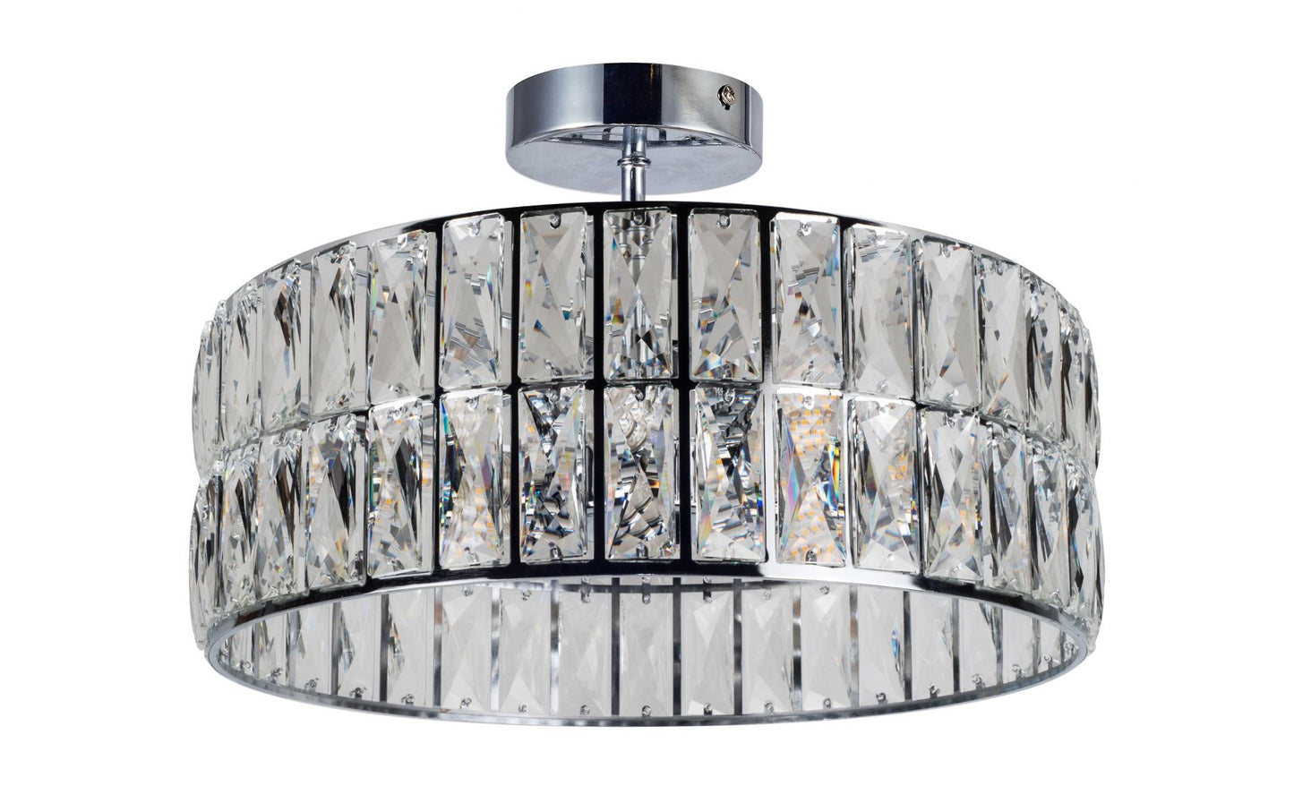 Holly 6 Light Polished Chrome Bathroom Crystal