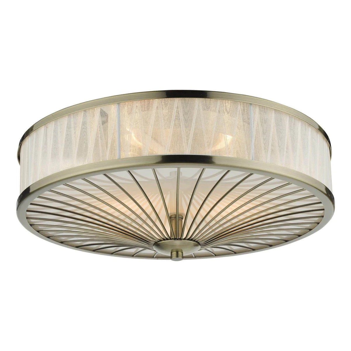 Norway 3 Light Flush Ceiling Light