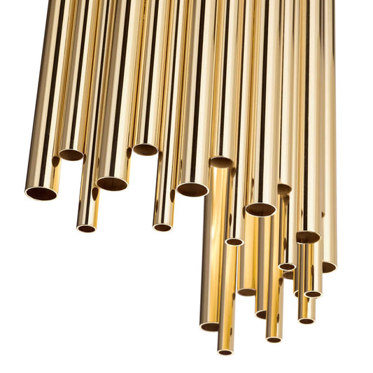 Pane Gold Wall Light - Collection Only