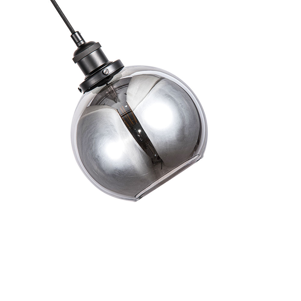 Lara Small Smoked Glass Pendant