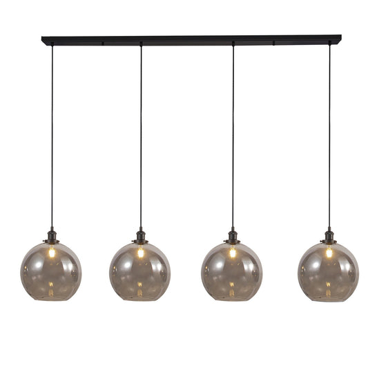 Lara 4 Light Bar Medium Glass Ball Pendant