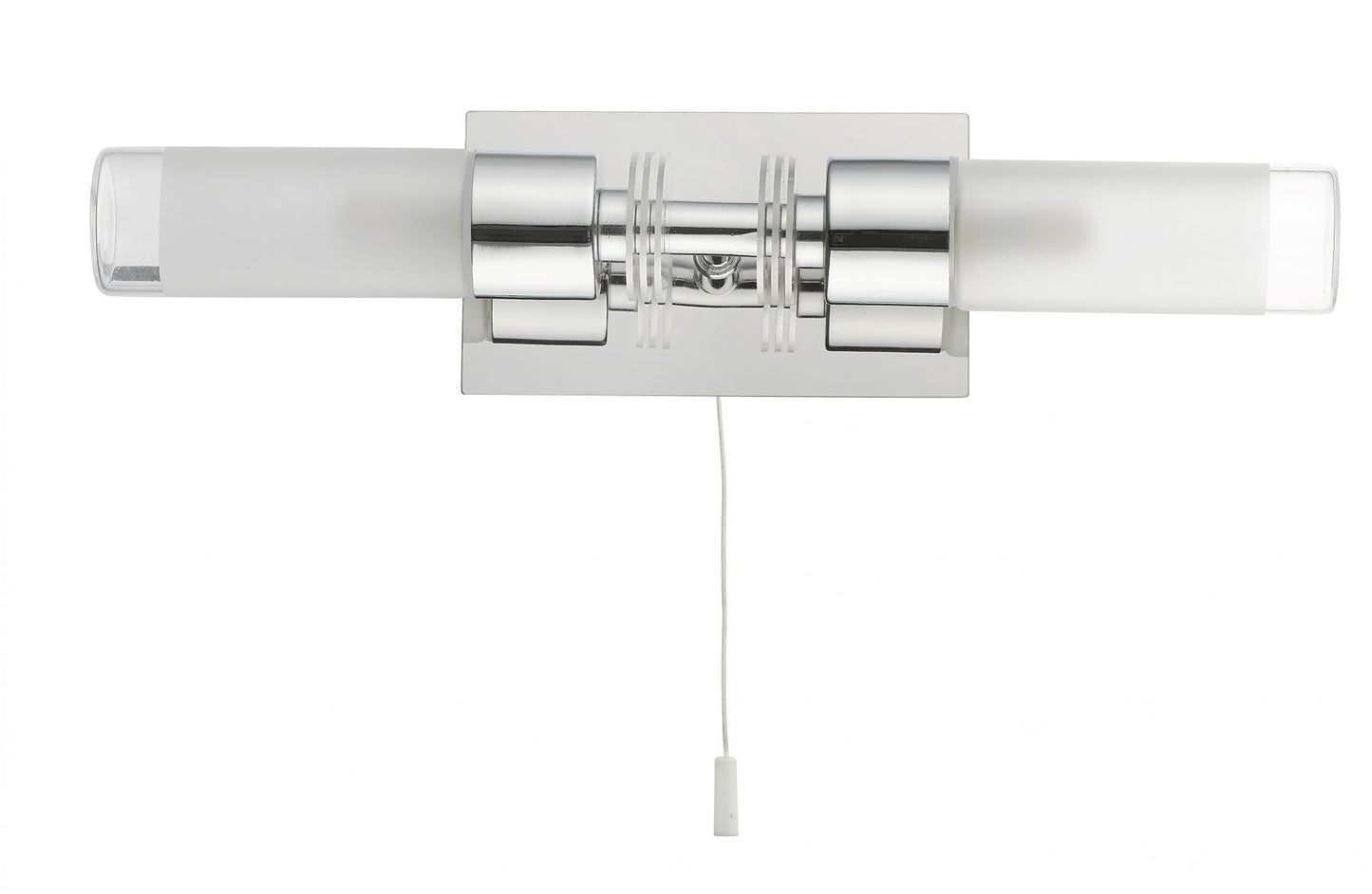 Mars 2 Light Bathroom Wall Light Polished Chrome