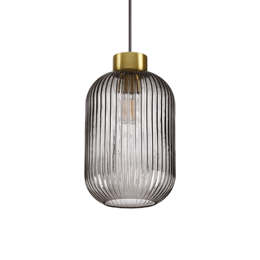 Menta Large 1 Light Glass Pendant