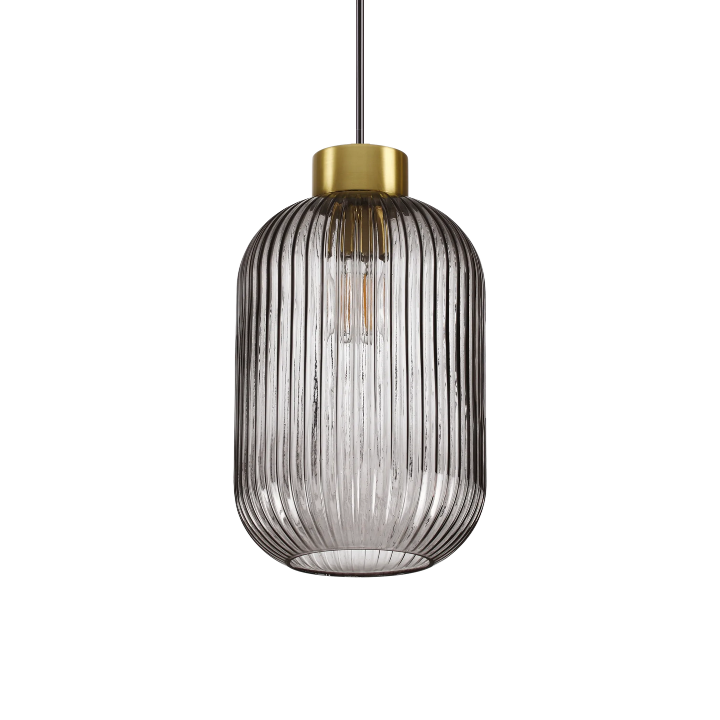 Menta Large 1 Light Glass Pendant