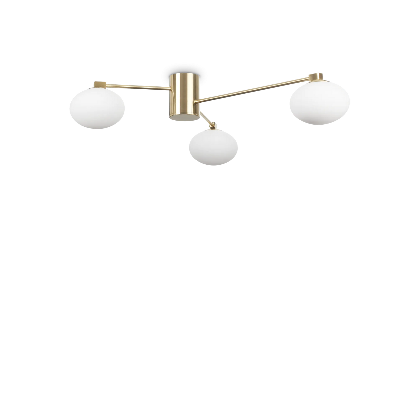 Mercury 3 Light Flush Ceiling Light
