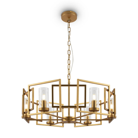 Bow 6 Light Pendant - Collection Only