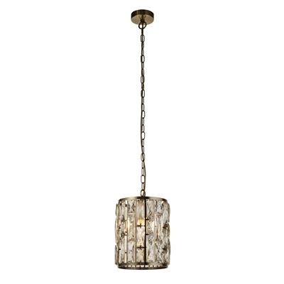 Bijoux Champagne Glass Adjustable Pendant Light