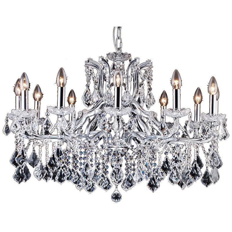 12 Light Crystal Chandelier