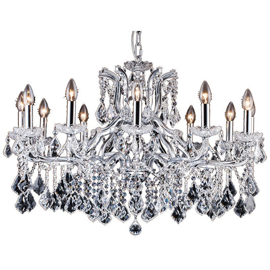 12 Light Crystal Chandelier
