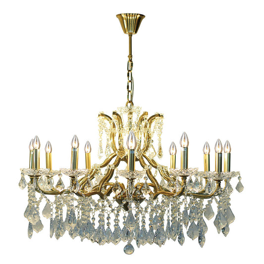 12 Light Crystal Chandelier