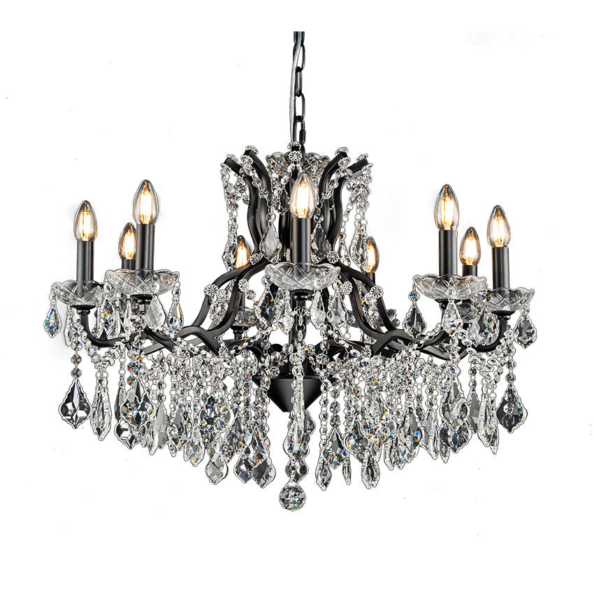 Madrid 9 Light Crystal Chandelier