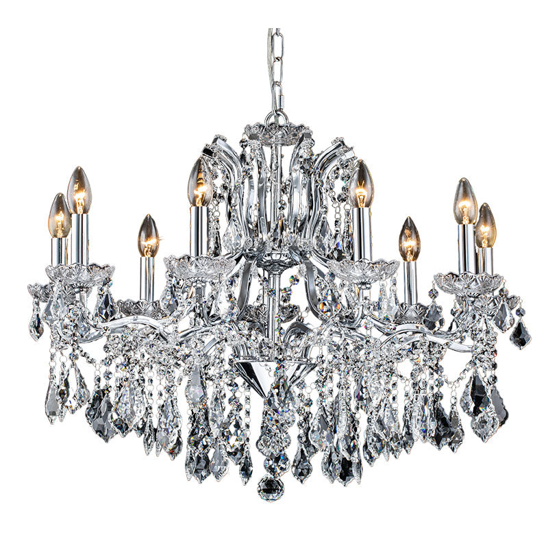 Madrid 9 Light Crystal Chandelier