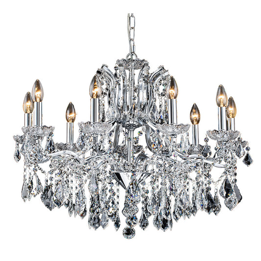 Madrid 9 Light Crystal Chandelier