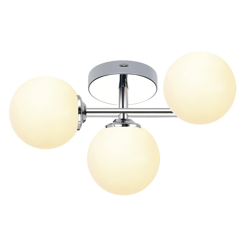 3 Light Globe IP44 Bathroom Ceiling Light