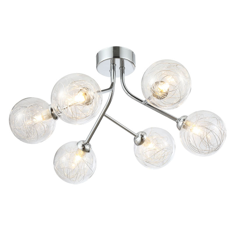 Nessa 6 Light Ceiling Light