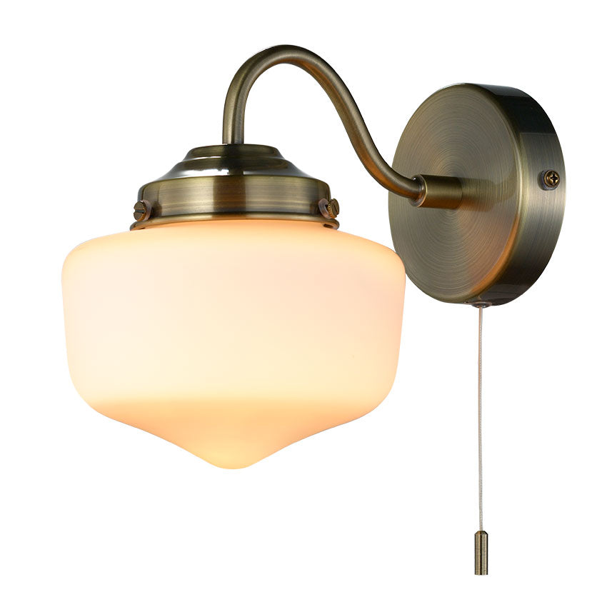 School House Bathroom Wall Light IP44