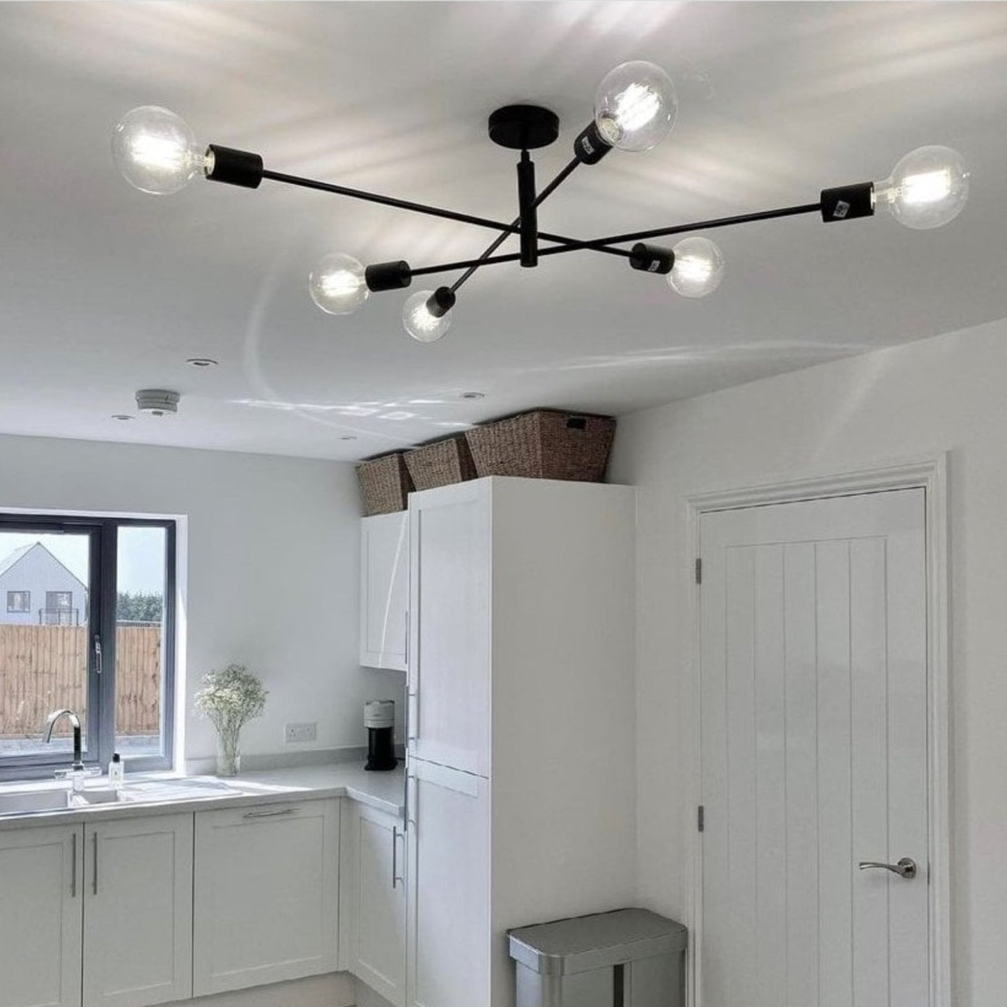 Anna Six Light Pendant