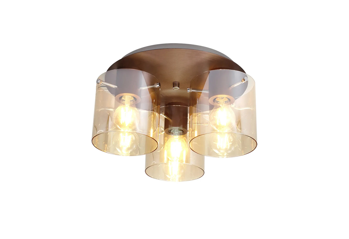 Blaire 3 Light Flush Ceiling Light