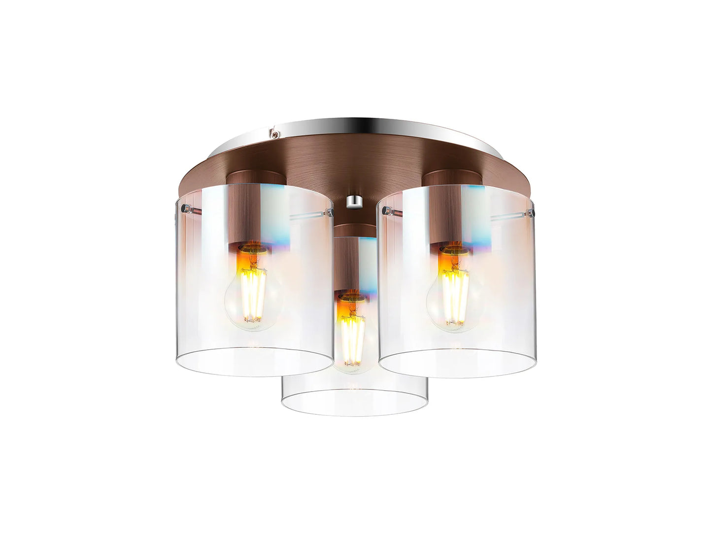 Blaire 3 Light Flush Ceiling Light