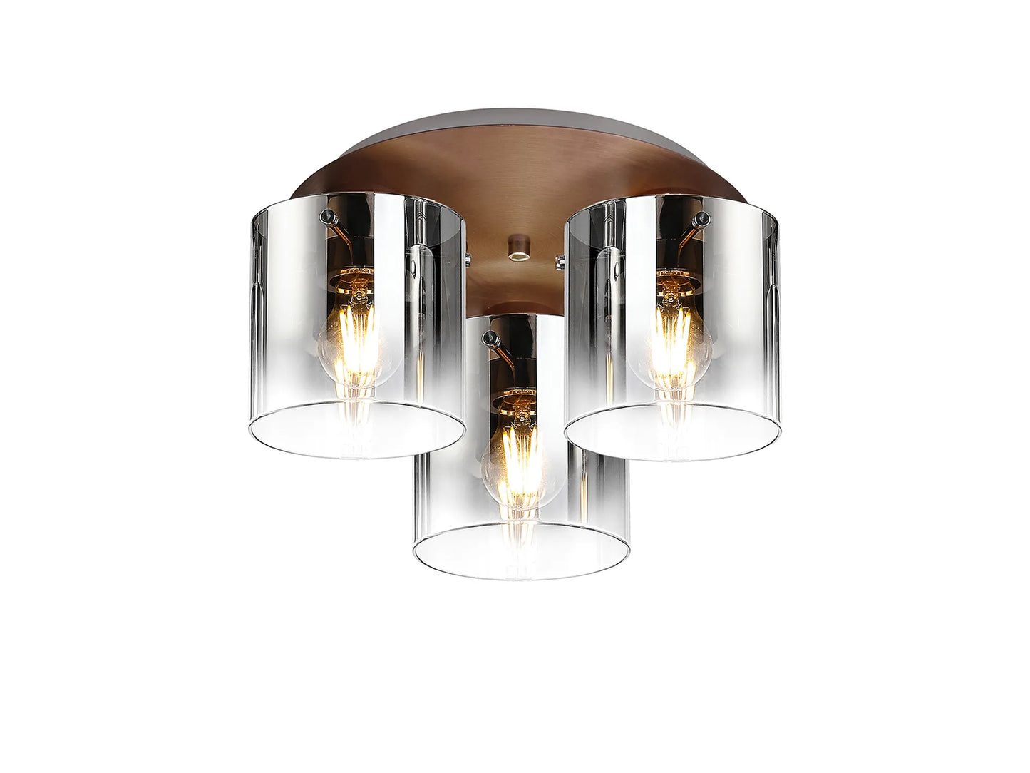 Blaire 3 Light Flush Ceiling Light