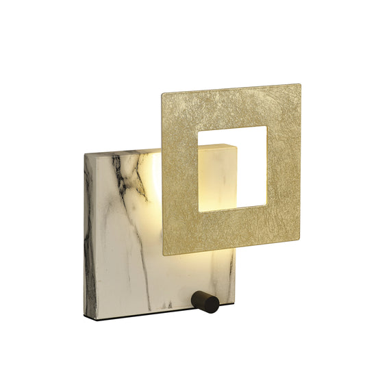 Dahlia Marble Table Lamp