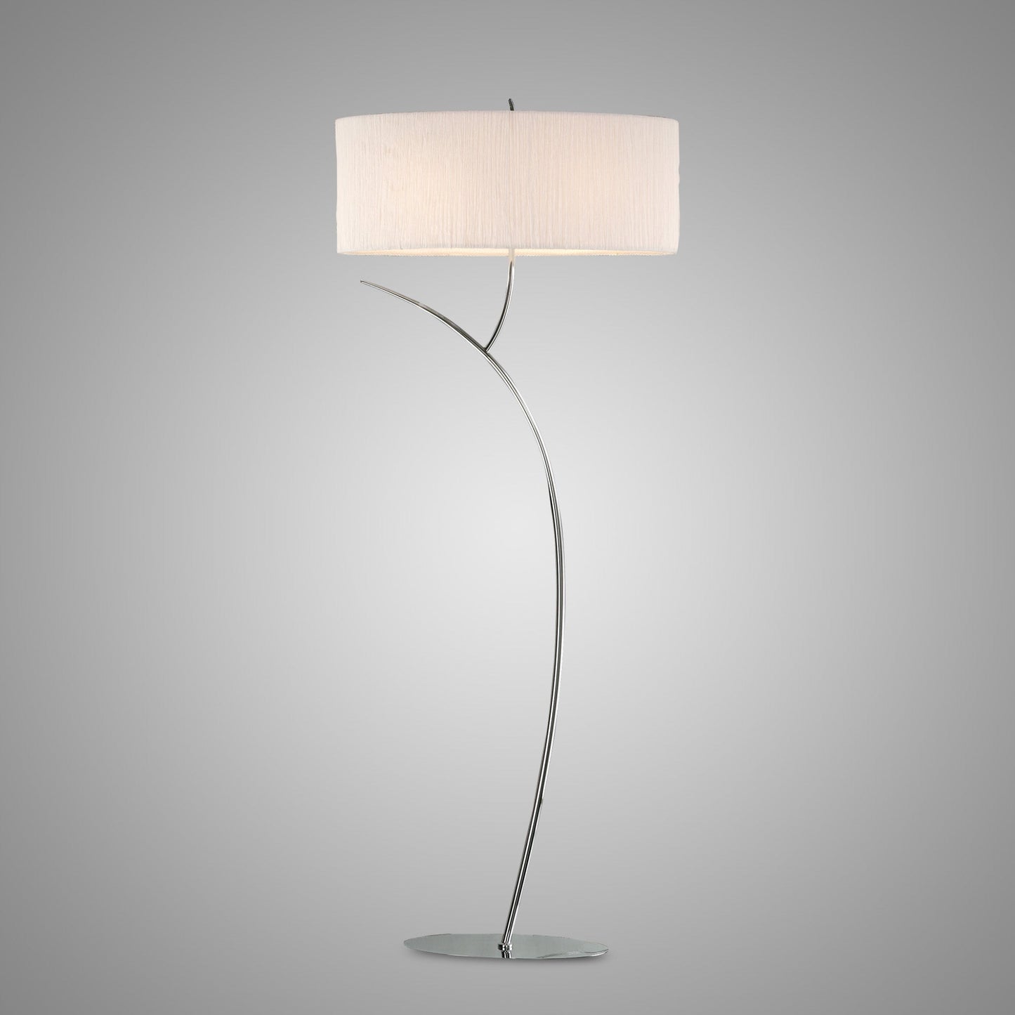 Eva Chrome Floor Lamp