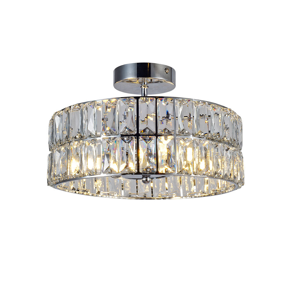 Holly 4 Light Bathroom Crystal Ceiling Light