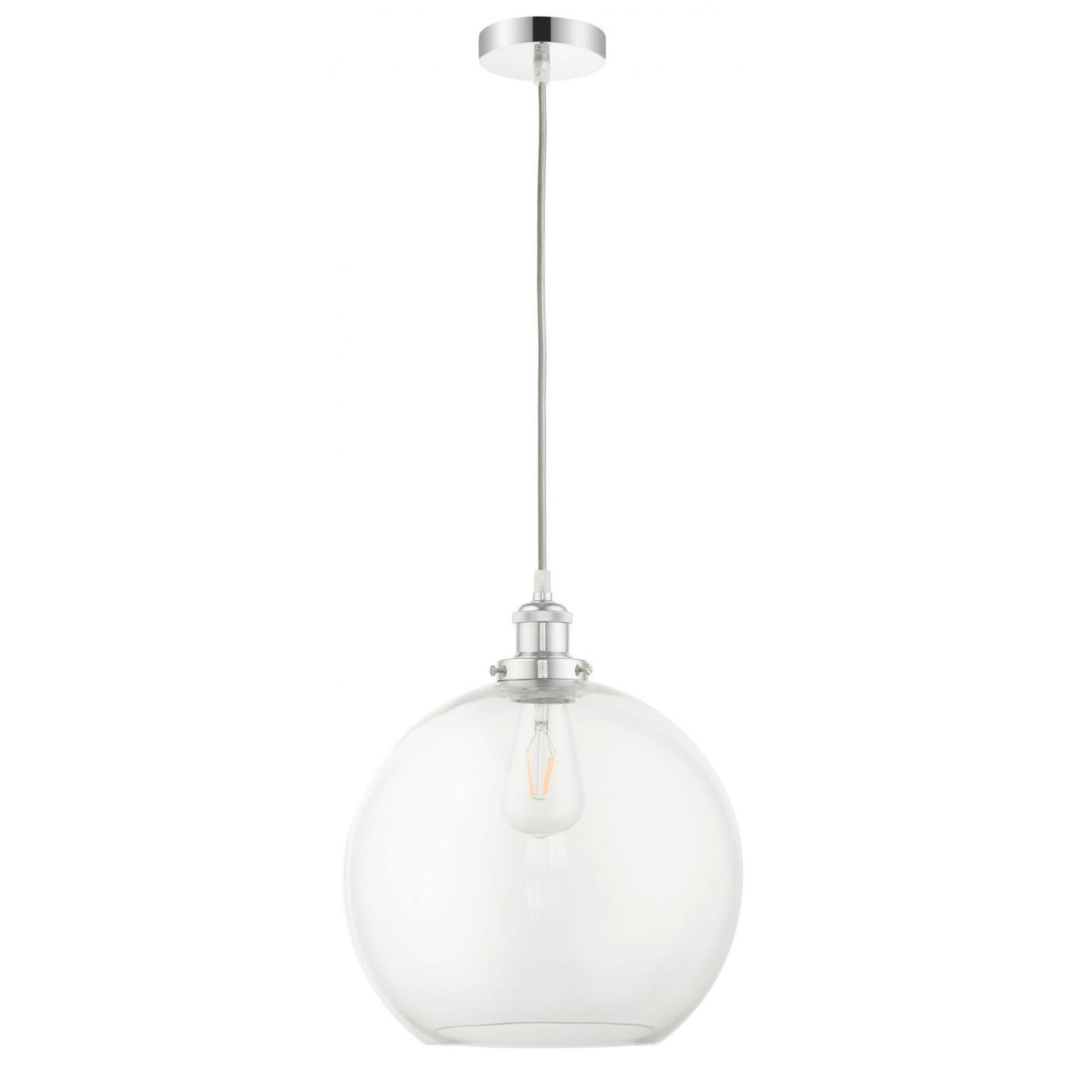Lara 1 Light Medium Glass Ball Pendant