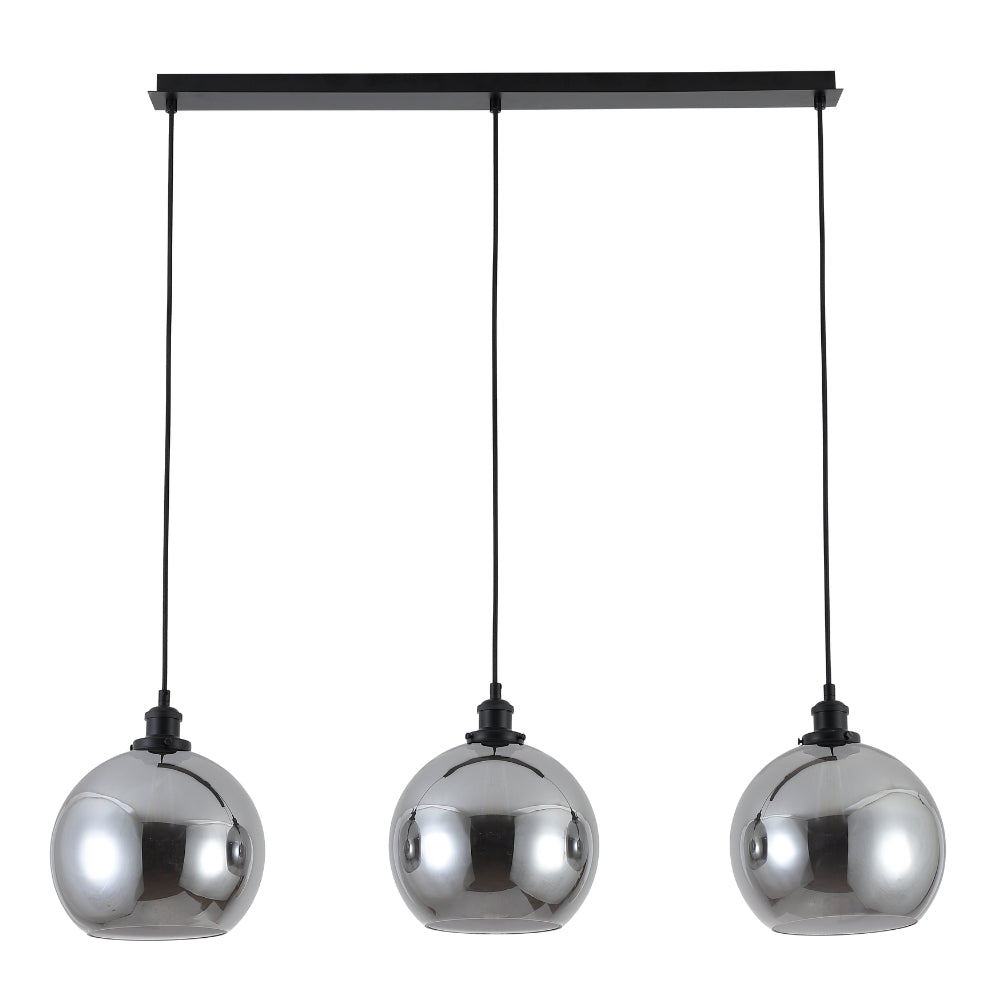 Lara 3 Light Bar Small Glass Ball Pendant