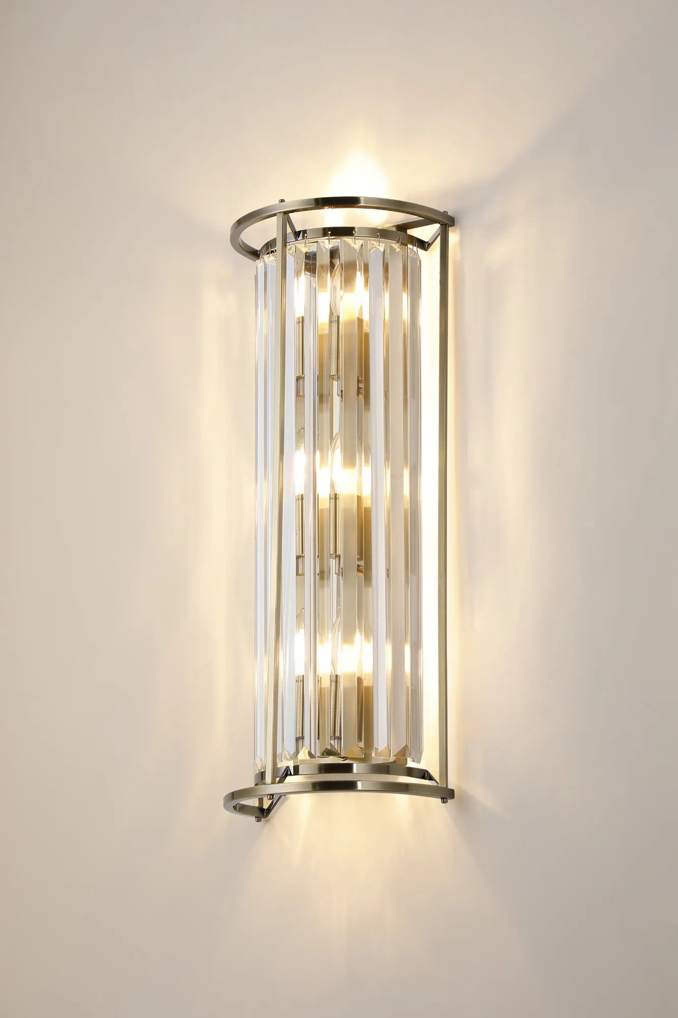 Crown Crystal Wall Light