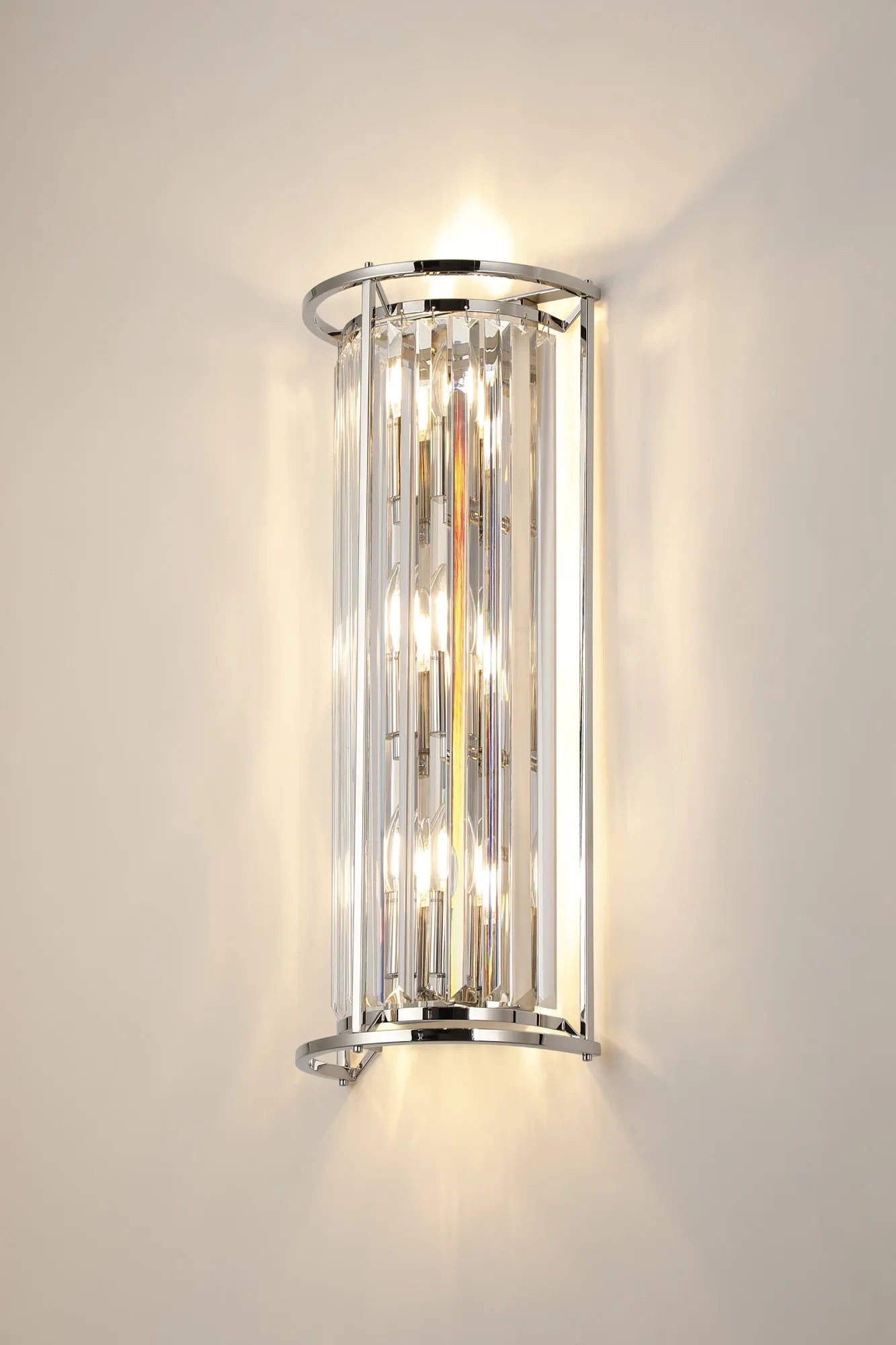 Crown Crystal Wall Light