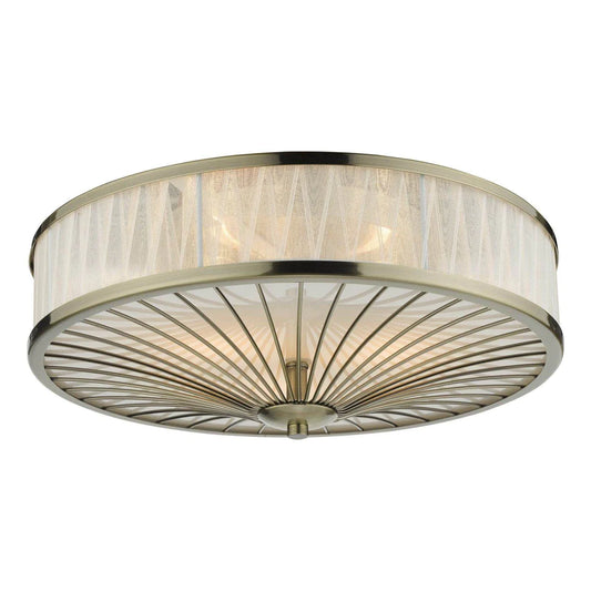 Norway 3 Light Flush Ceiling Light