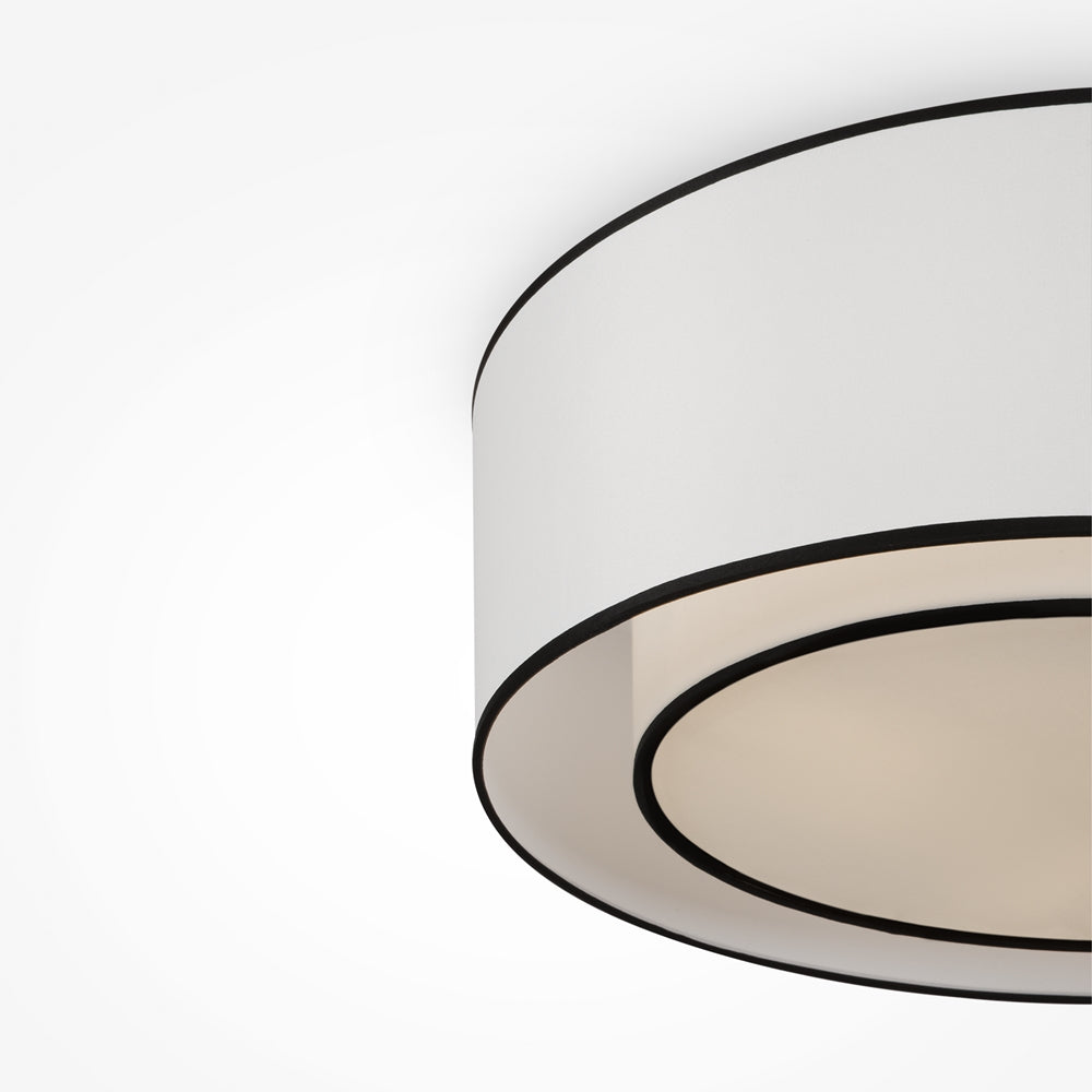 Milan 3 Light Flush Ceiling Light