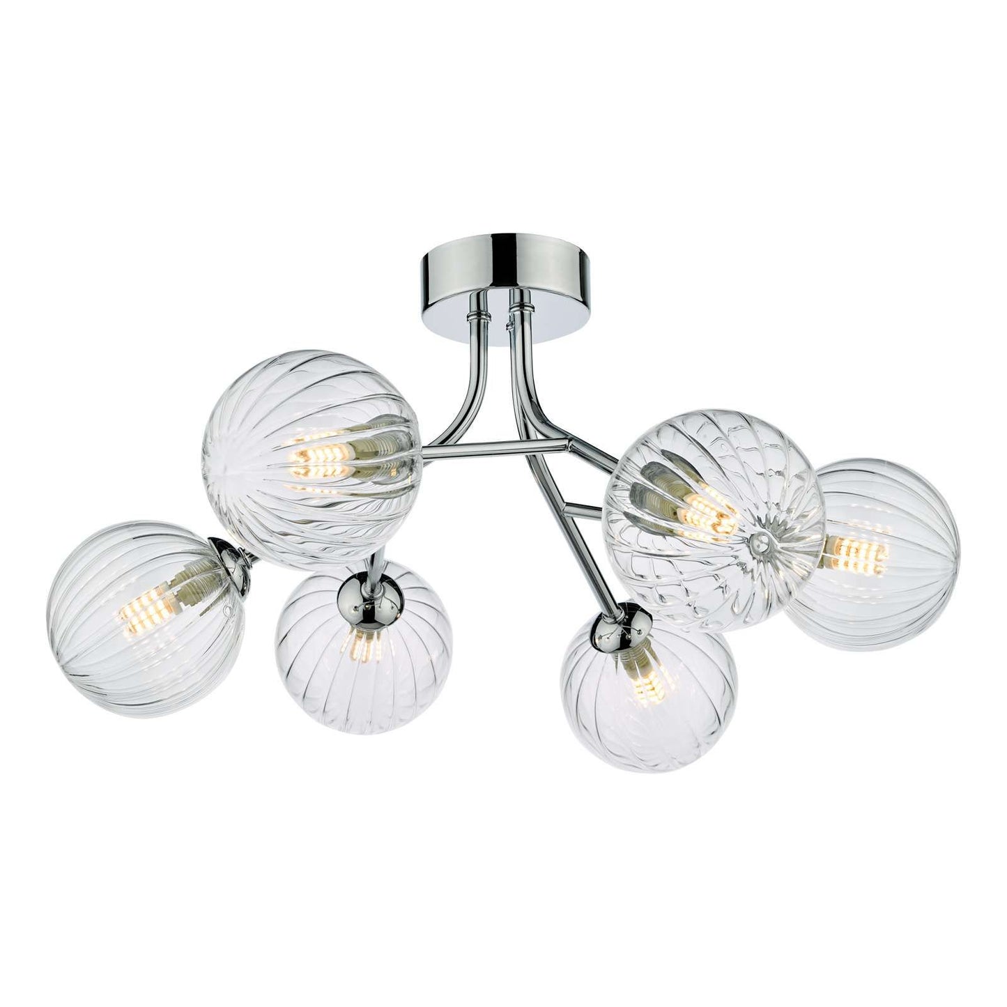 Yisca 6 Light Semi-flush Ceiling Light