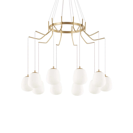 Karousel 10 Light Pendant - Collection Only