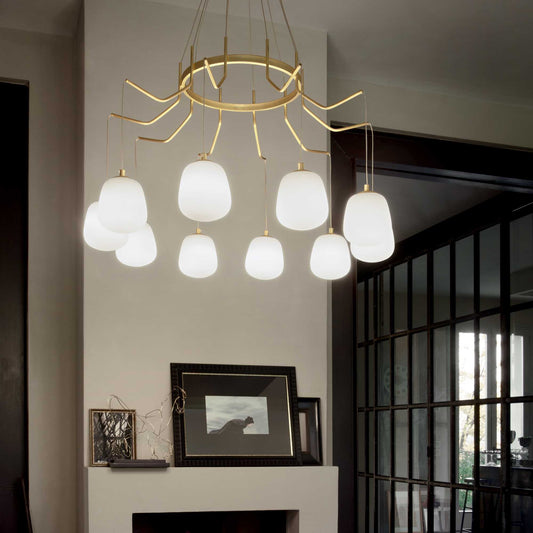 Karousel 10 Light Pendant - Collection Only